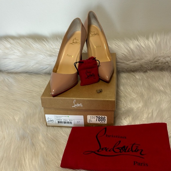 Christian Louboutin Nude/Beige  size 7B - Picture 1 of 6
